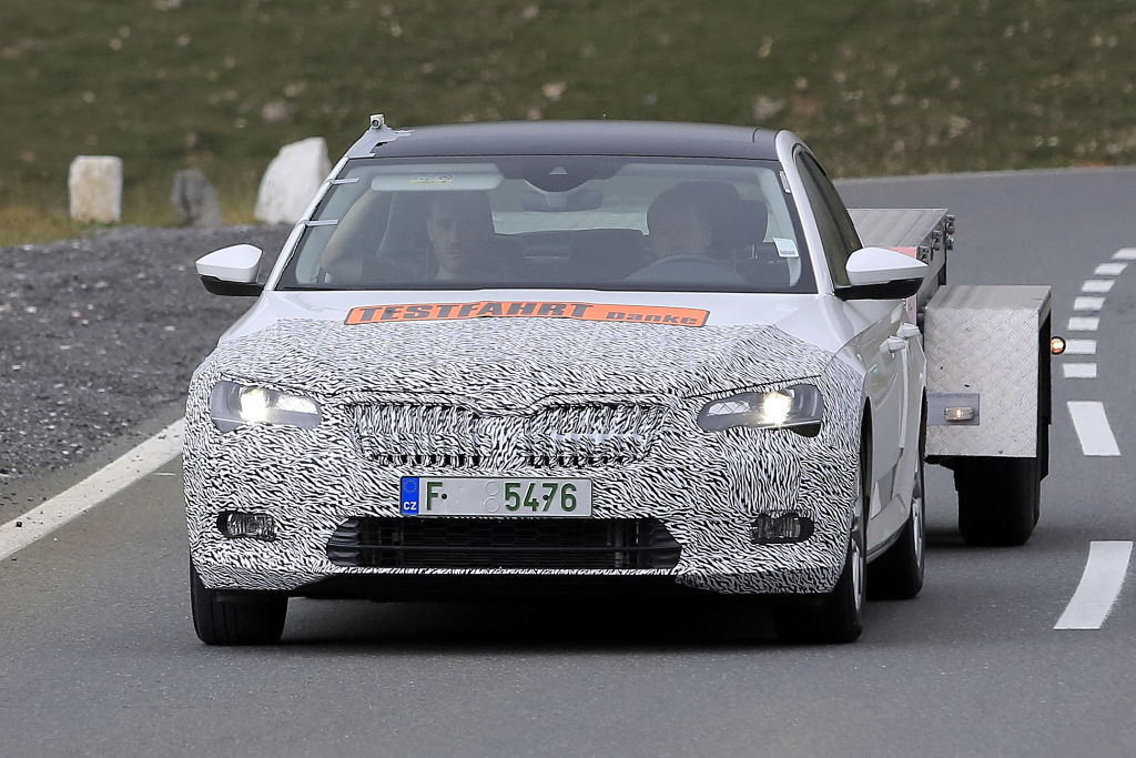 Skoda Superb Facelift