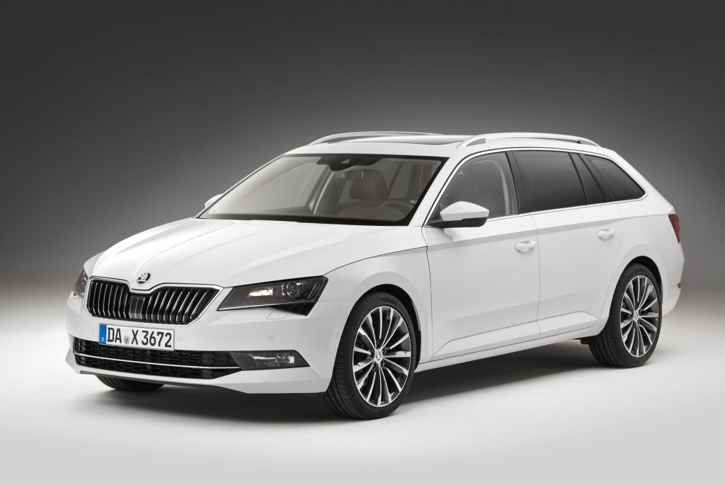 Skoda Superb Combi.
