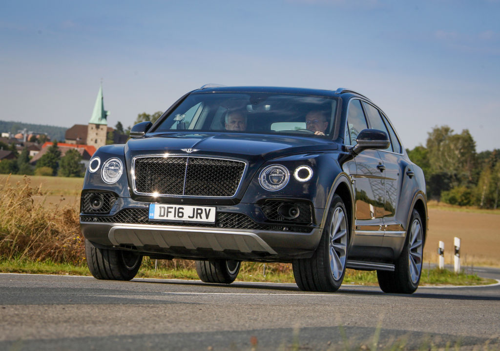 Erprobungsfahrzeug Bentley Bentayga Diesel.