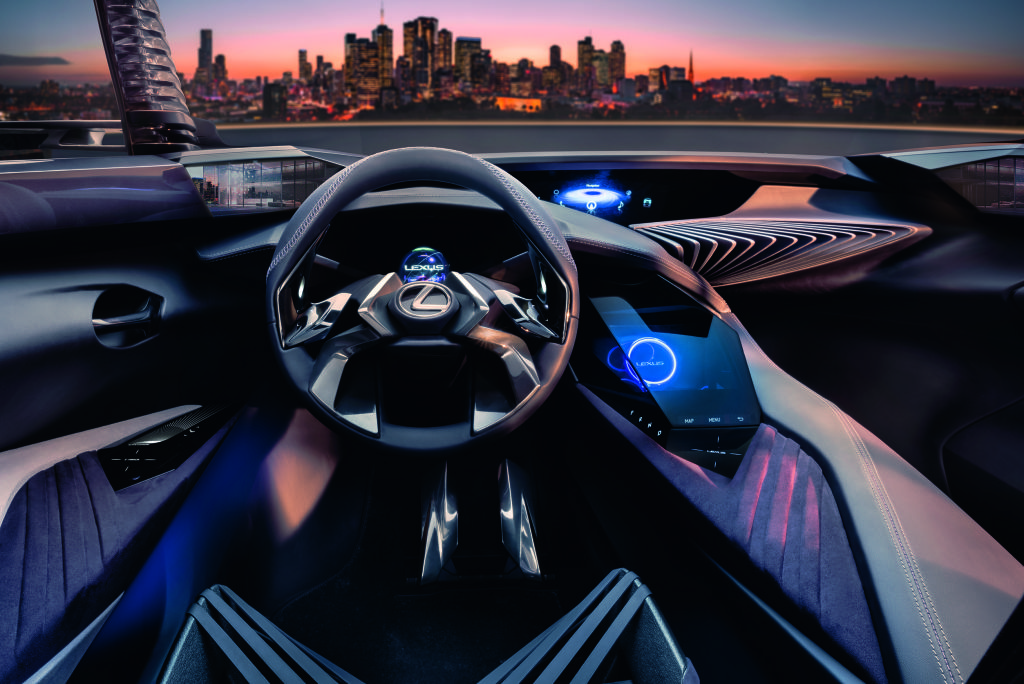 Innenraumkonzept des Lexus UX.