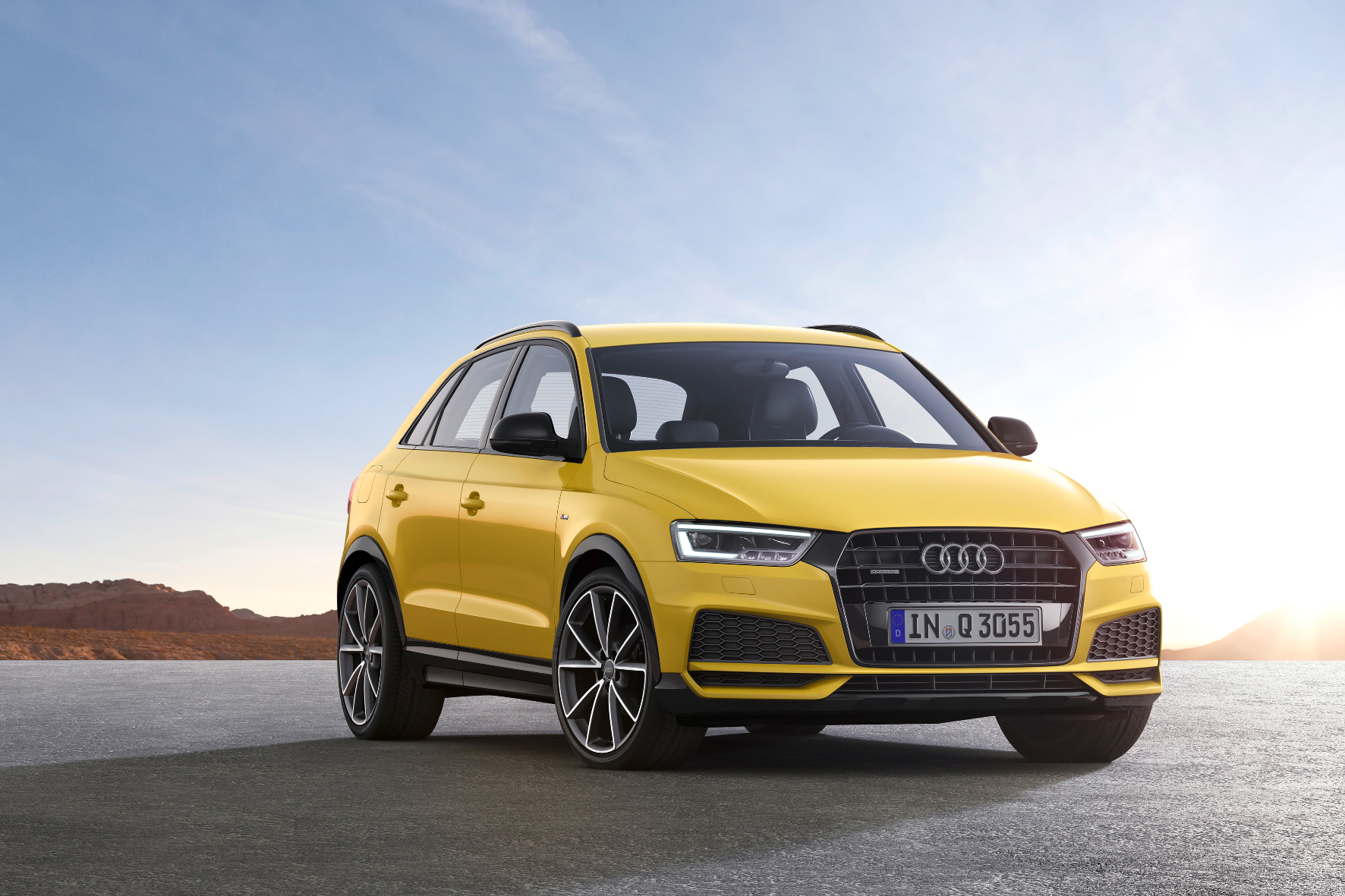 Hingucker: Der Audi Q3 als Sondermodell S line competition.