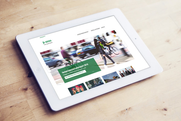 Neu im Netz: Jetzt gibt es von der Sachverständigen-Organisation Dekra ein Online-Portal zur Verkehrssicherheit (www.dekra-roadsafety.com).