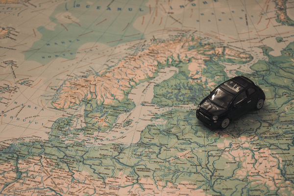 Auto-Landkarte