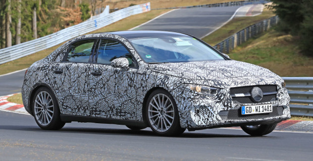 Mercedes-Benz A-Klasse Sedan Erlkönig.