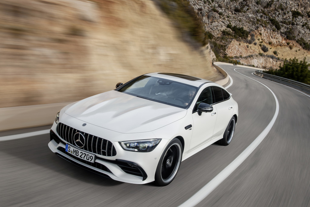 Mercedes-AMG GT 53 4Matic+ 4-Türer Coupé.