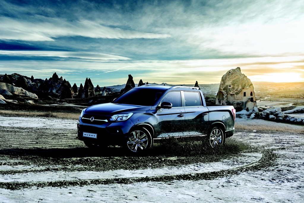 Ssangyong Musso.