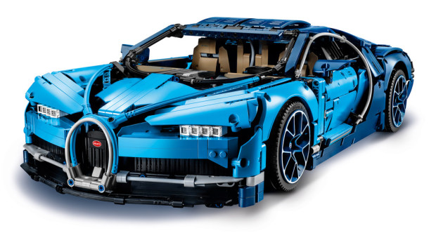 Bugatti Chiron von Lego Technic im Maßstab 1:8.