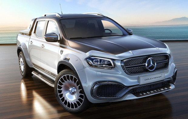 Die Mercedes-Benz X-Klasse als Yachting Edition by Carlex Design.