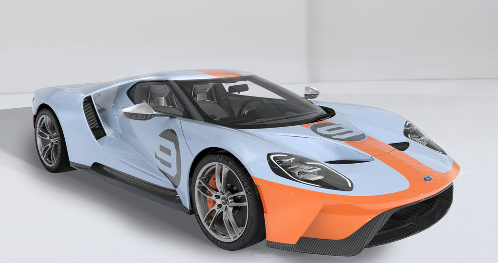Ford GT Heritage Edition.