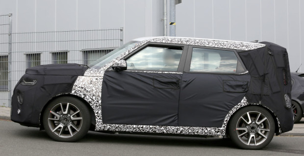Kia Soul EV Erlkönig.