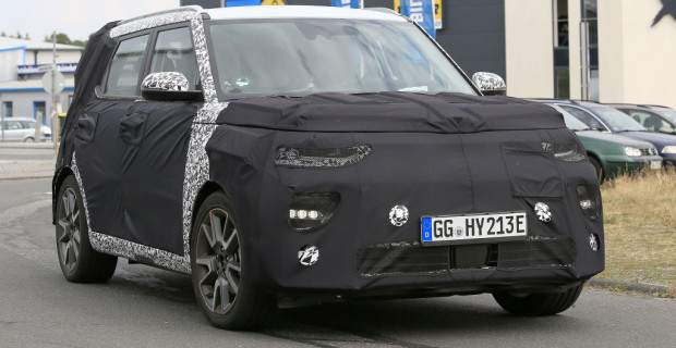 Kia Soul EV Erlkönig.