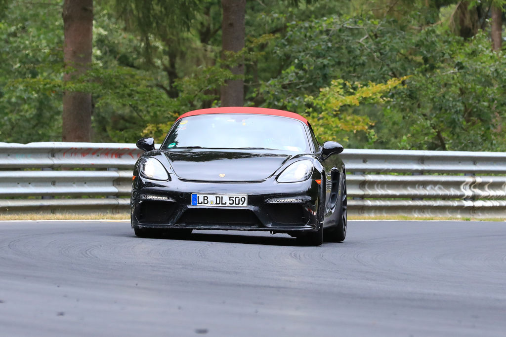 Posche Boxster Spyder.
