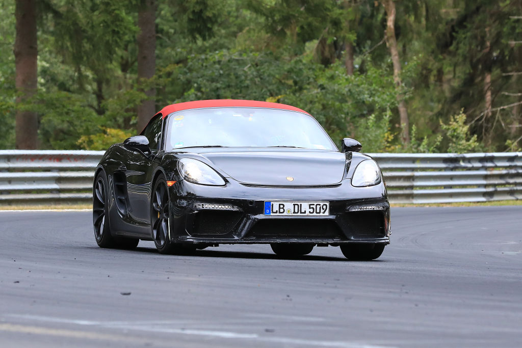 Posche Boxster Spyder.