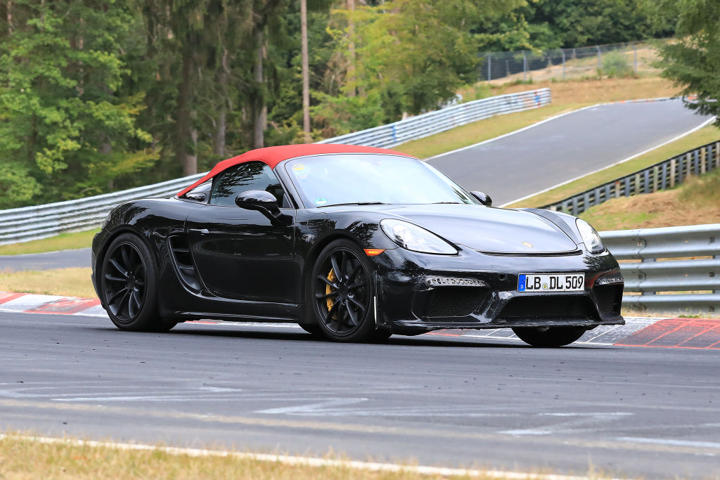 Posche Boxster Spyder.