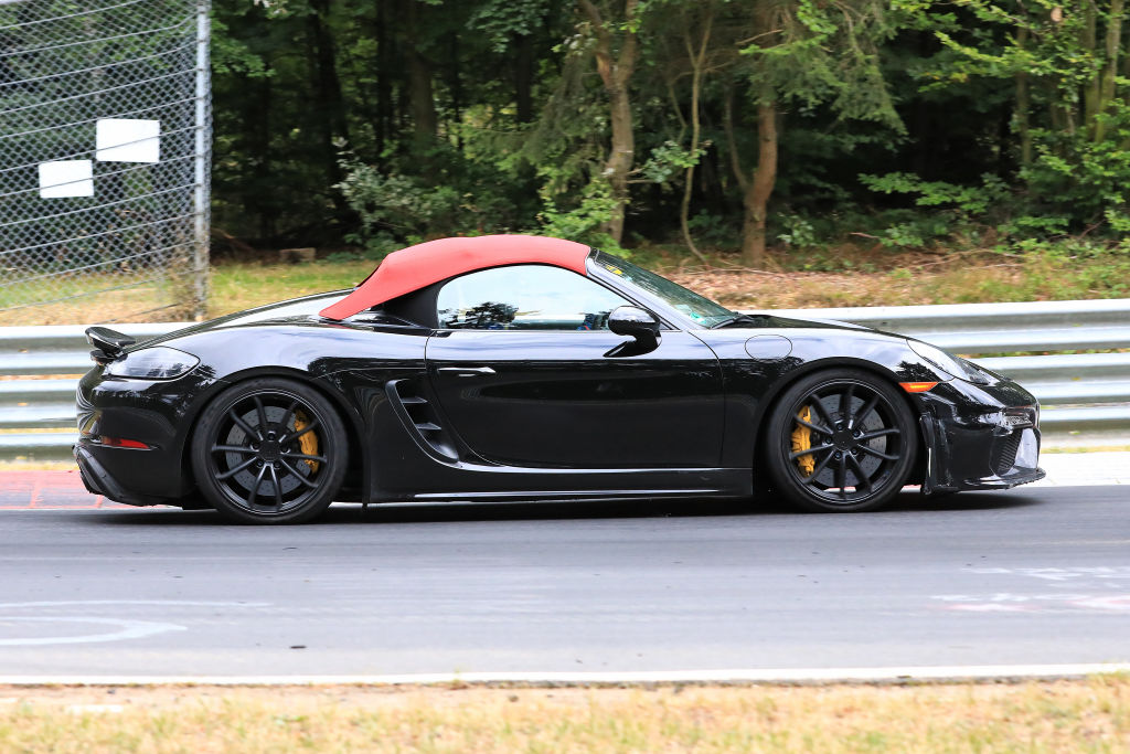 Posche Boxster Spyder.