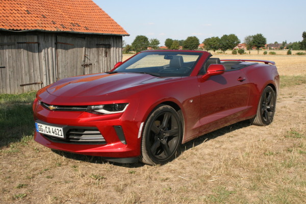 Chevrolet Camaro Turbo 2,0 L Cabrio.