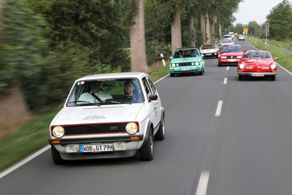 Hamburg-Berlin-Klassik 2018: Golf I GTI (1978).