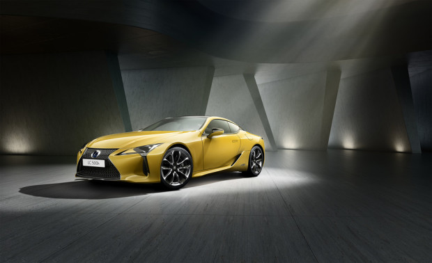 Lexus LC Yellow Edition.