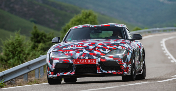 Aus dem Dornröschenschlaf erwacht: der Toyota Supra.