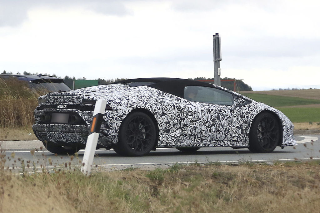 Lamborgini Huracan Spyder.