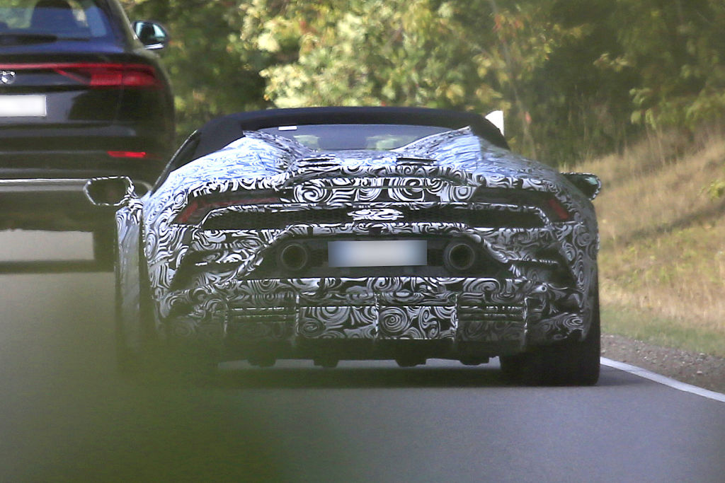 Lamborgini Huracan Spyder.