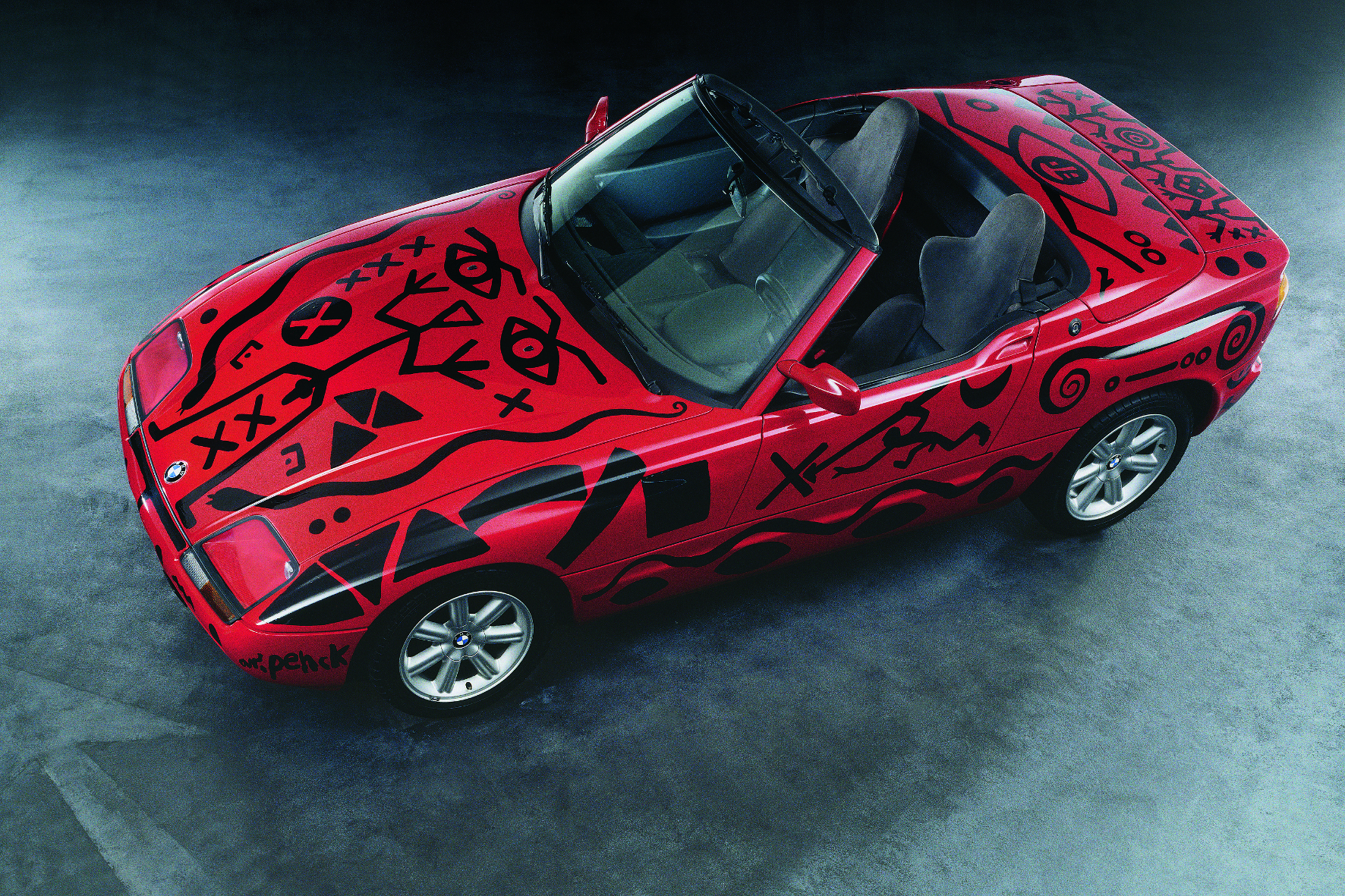 A. R. Penck gestaltete 1991 einen BMW Z1.