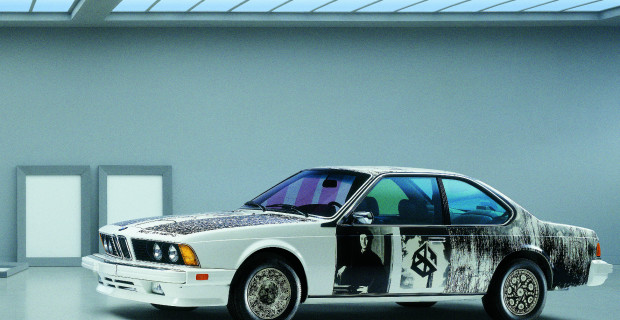 Der BMW 635 CSi von Robert Rauschenberg aus dem Jahr 1986.